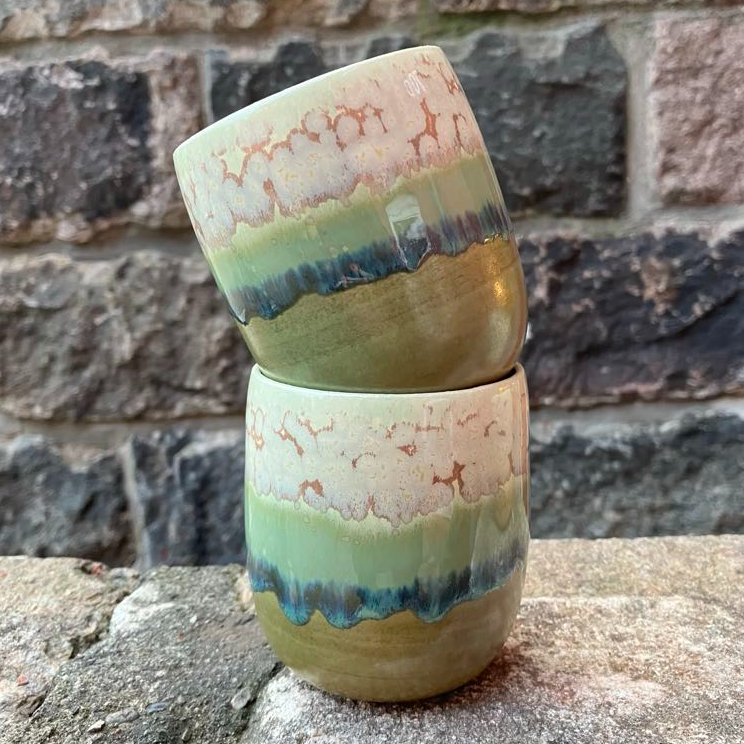 Hånddrejet kop  billede 2