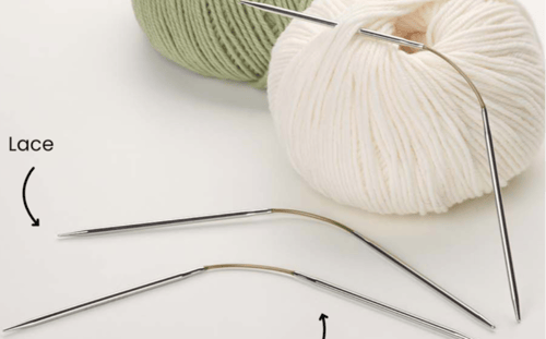 Tilbehør: AddiCraSyTrio short metal strømpepinde 21 cm - Vælg str. 