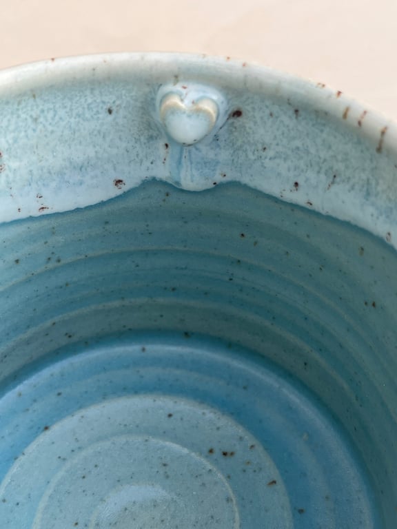 Mormor krus med hjertehank. 340 ml. H: 7,5 cm billede 3