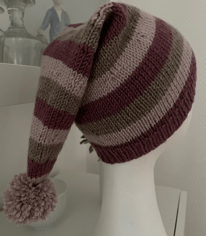 Digital opskrift: Annas Decemberhue (baby/barn) billede 5