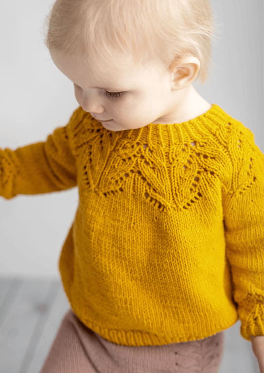 Molly Sweater - strikkeopskrift PDF DANSK