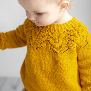 Molly Sweater - strikkeopskrift PDF DANSK – produktbillede