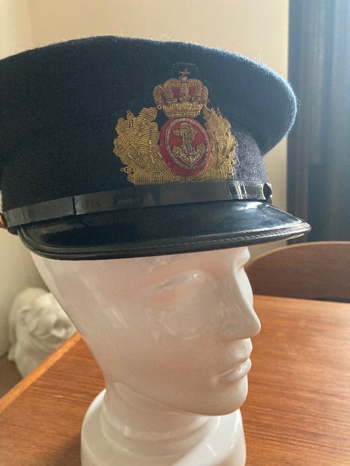 Uniforms kasket - Søværnet Officer