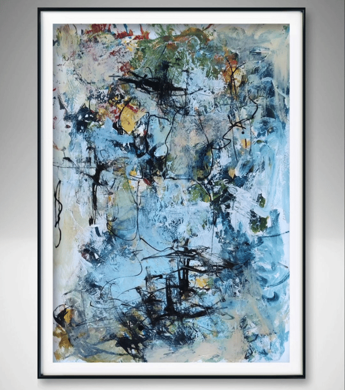 I GOT THE BLUES (50x70)