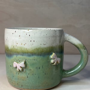 Sløjfe kop. 410 ml. H: 8,5 cm – produktbillede