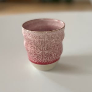 Kop, Cortado - spiral, rødmeleret – produktbillede