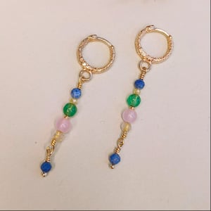 Livsglæde - creoler - øreringe – produktbillede