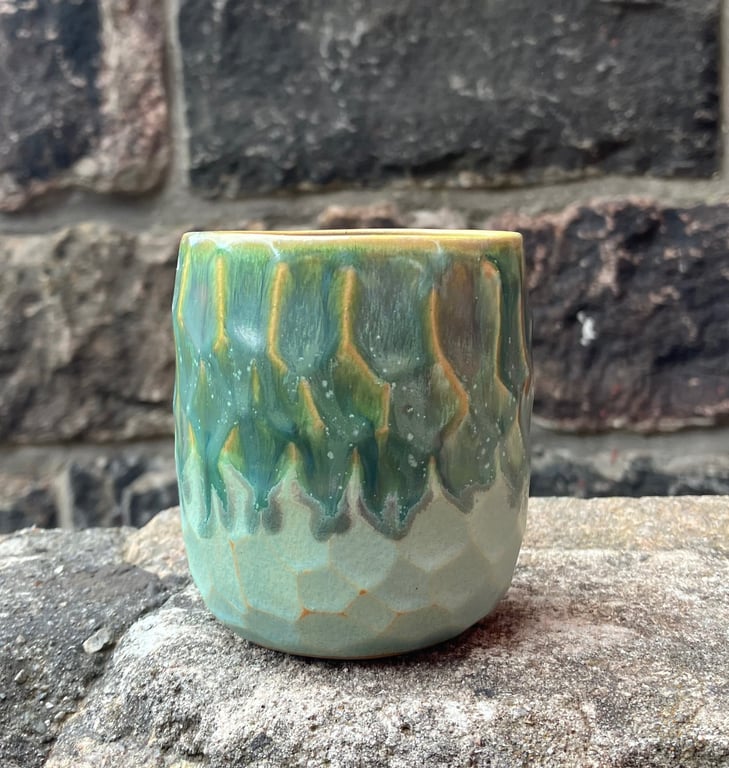 Facetskåret unika kop