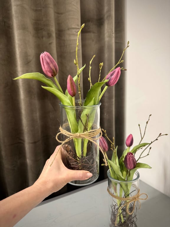 Tulipaner i glas  billede 3