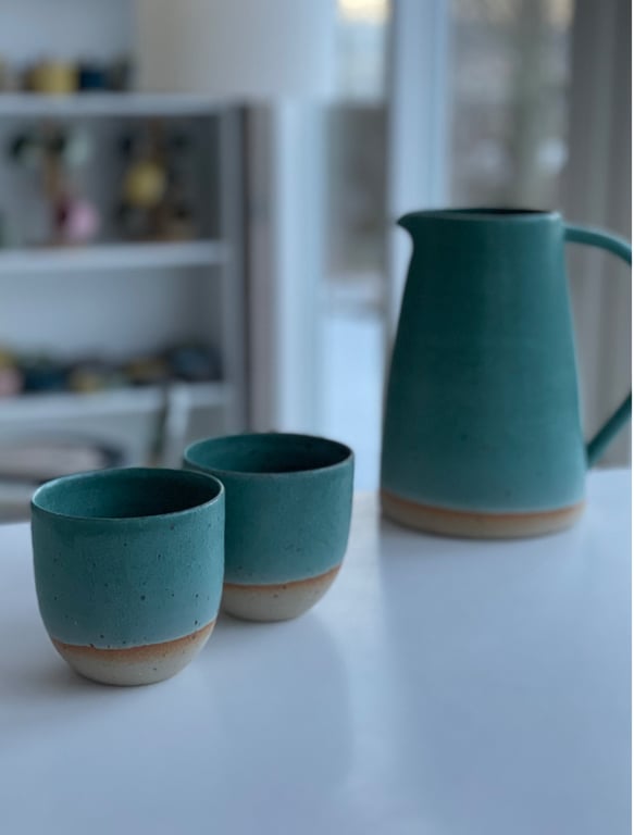 Krus u/ hank, matgrøn billede 2