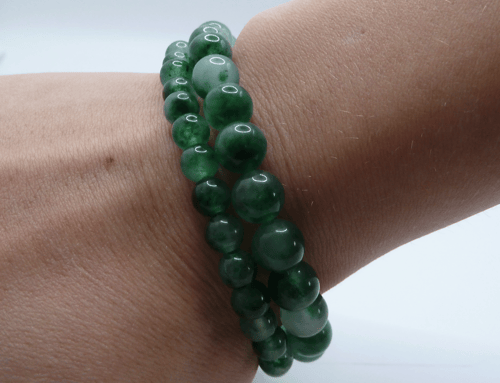 Grøn Jade Armbånd - 8mm (2)
