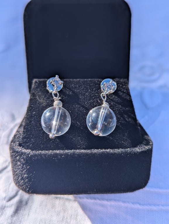 Bjergkrystal og ægte sølv 