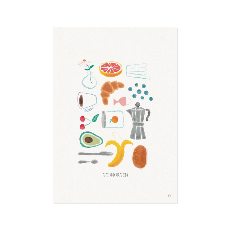 Godmorgen – plakat