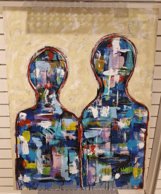 #1244 Maleri 100X130cm