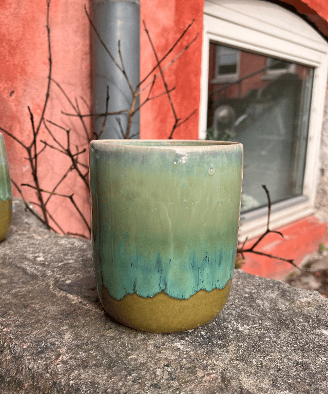 Hånddrejet krus billede 2