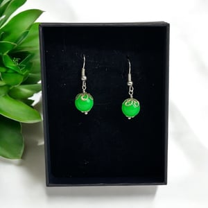 Grønne Øreringe – produktbillede