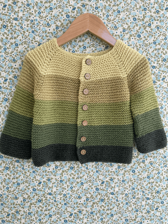 Digital opskrift: Markus’ retrilletrøje med variationer (baby) billede 5