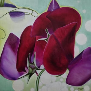 Lykkelige stunder © 50x50cm – produktbillede