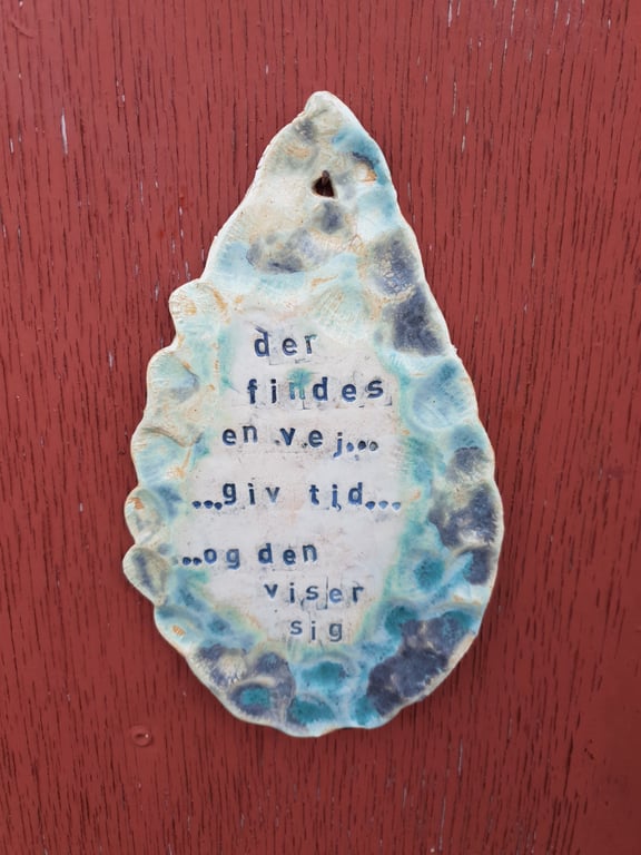 der findes en vej...giv tid...OPHÆNG