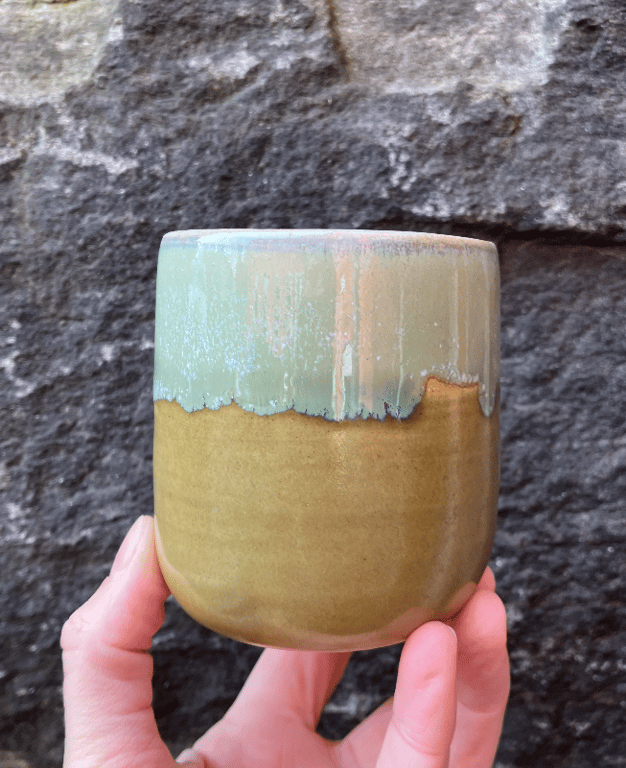 Hånddrejet kop billede 2