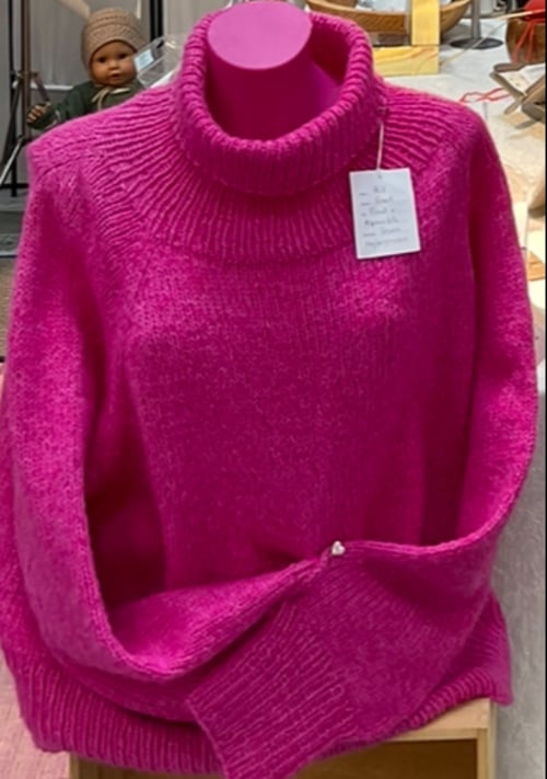Kit: Garn og opskrift til Sesam Raglan Sweater i Alpaca Silk og Finuld (4)