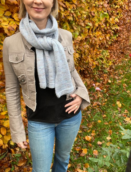 Dina Scarf strikkeopskrift (4)