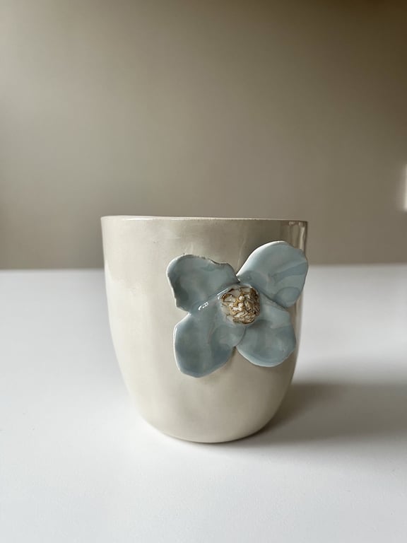 Blå blomsterkop No.10 billede 2