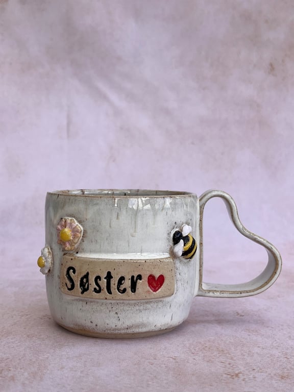 Søster kop. 340 ml. H: 7,5 cm