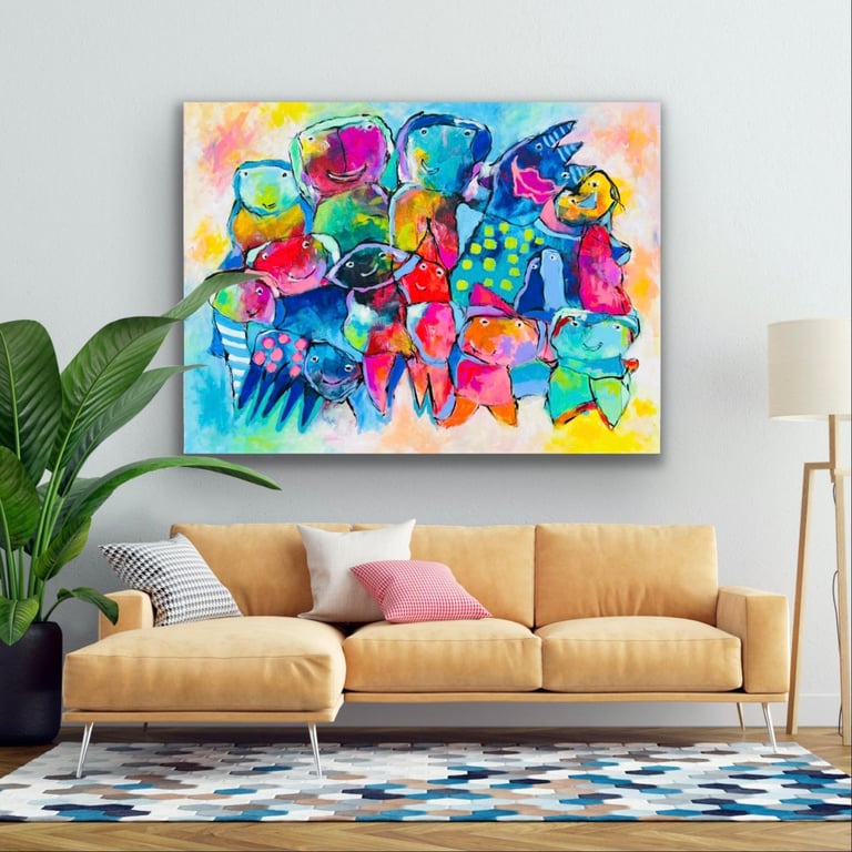 120cm x 100cm billede 3