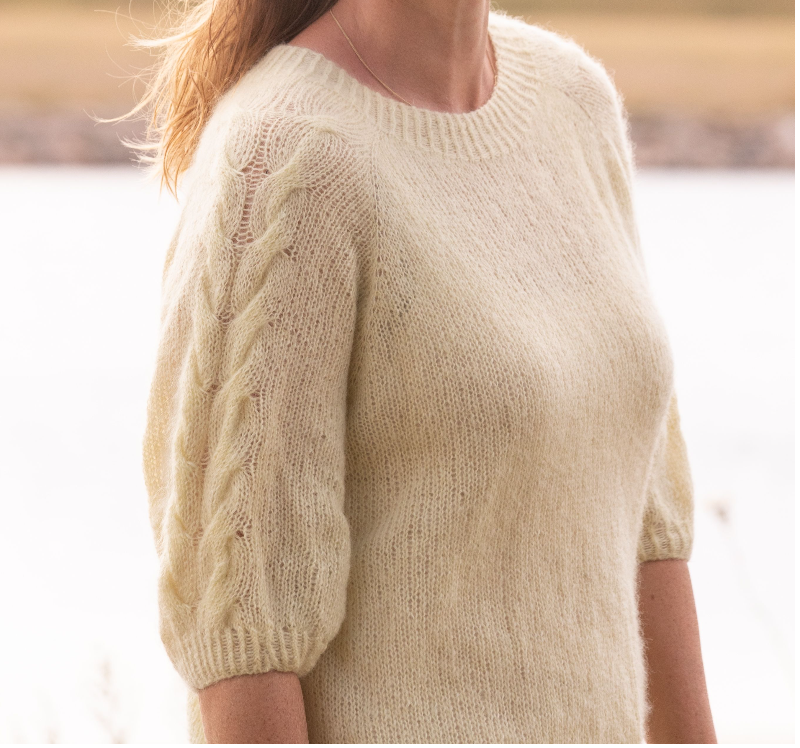 Twist a sleeve SUMMER- Strikkeopskrift (dansk PDF) billede 4