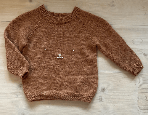Kit: Bamsesweater fra Petite Knit - garnkit