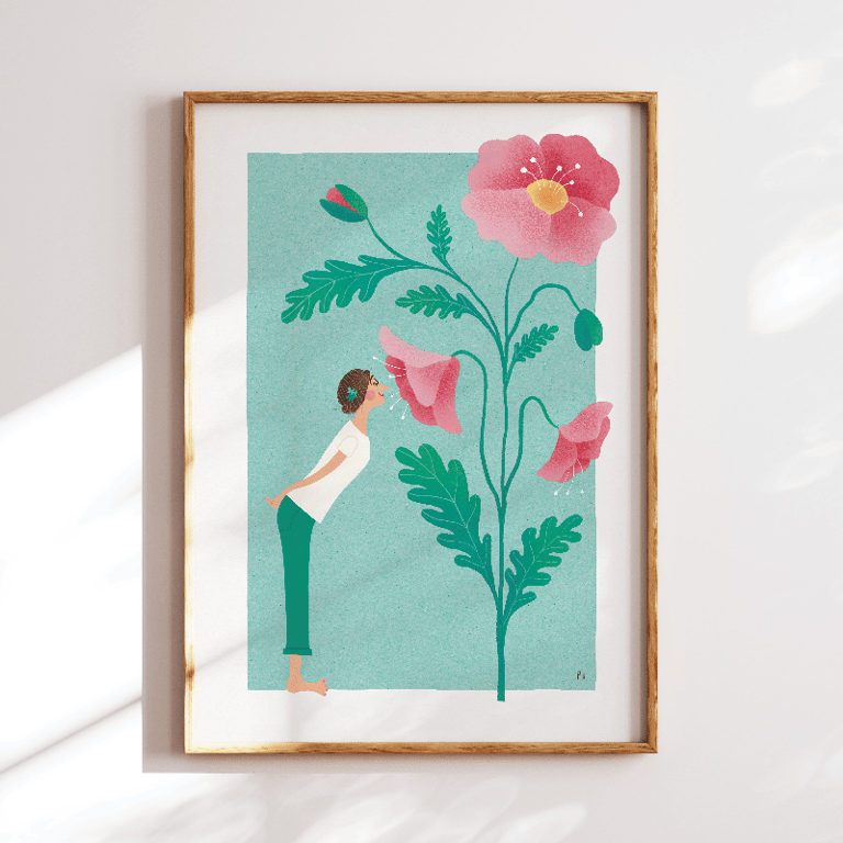 Blomsterduft – plakat billede 3
