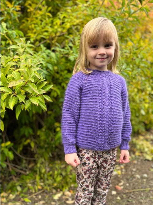 Stripe Sweater Junior strikkeopskrift (4)