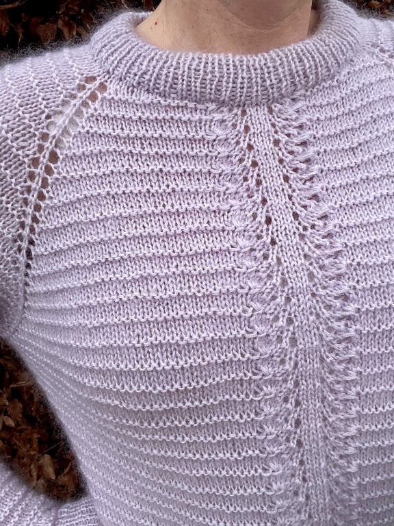 Stripe Sweater My Size strikkeopskrift billede 4