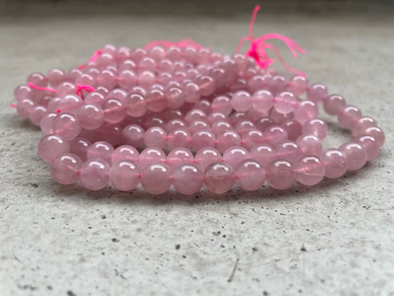 Rosakvarts Madagaskar Royal - Kvalitet AAAA billede 5