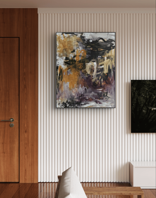 LET IT OUT (80x100) billede 3