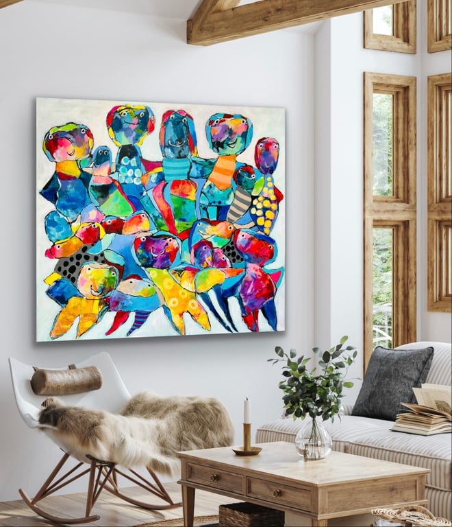 140cm x 120cm billede 3