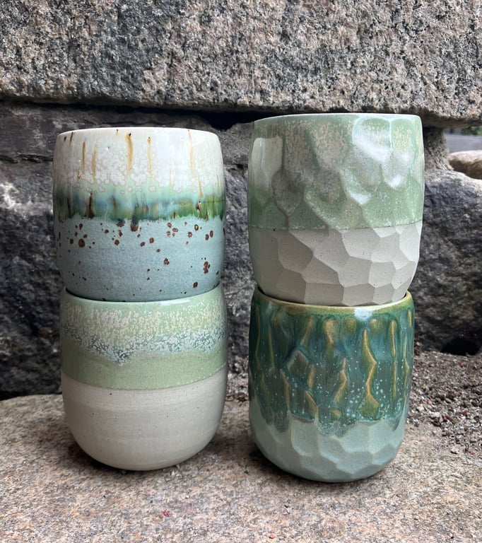 Facetskåret unika kop billede 6