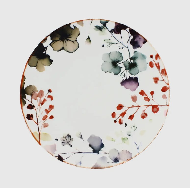 AQUARELLE Middagstallerken 27 cm (3)