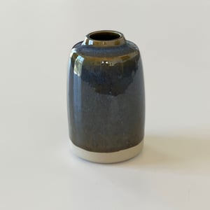 Vase, blå - 10 cm – produktbillede