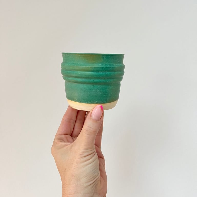 Grønne mini-urtepotter billede 3