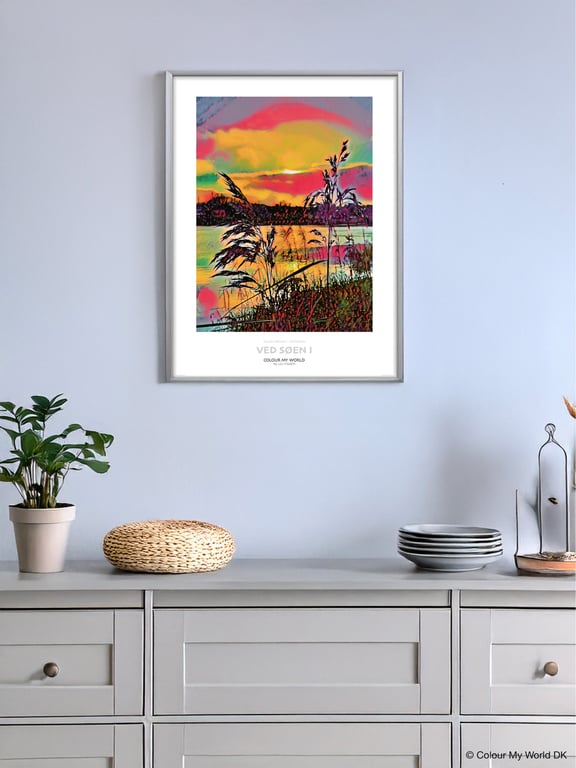 Ved søen I - Vandkraftsøen - A3