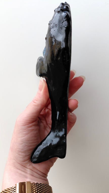 væghængt dansende pukkelhval  billede 4