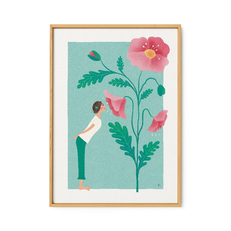 Blomsterduft – plakat billede 2