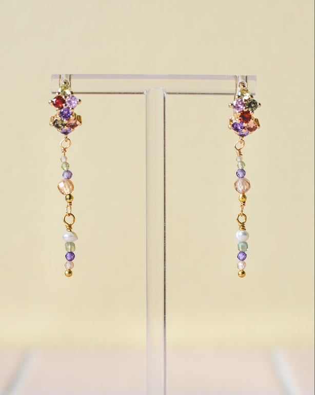 Nora - Lilla/Grøn billede 2