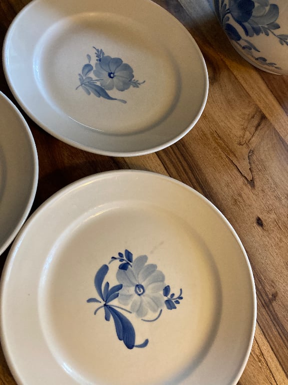 3 frokosttallerkner - “Esbjerg stellet” billede 3