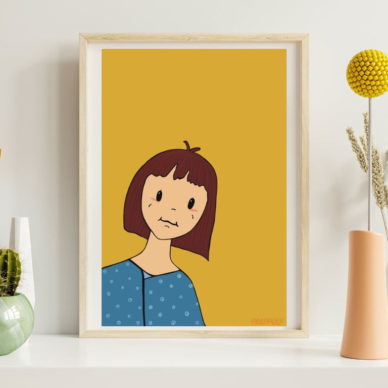 Plakat: Pigen Karry (2)