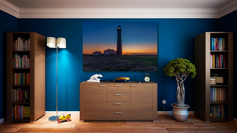 Det Grå fyr i Skagen en smuk sommernat billede 2