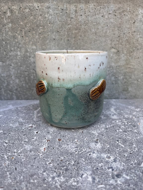 Garnnøgle krus. 350 ml. H: 8,5 cm billede 3