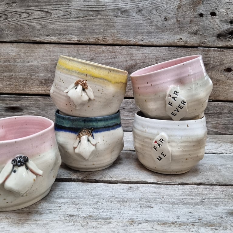 Får kop hørgul billede 5